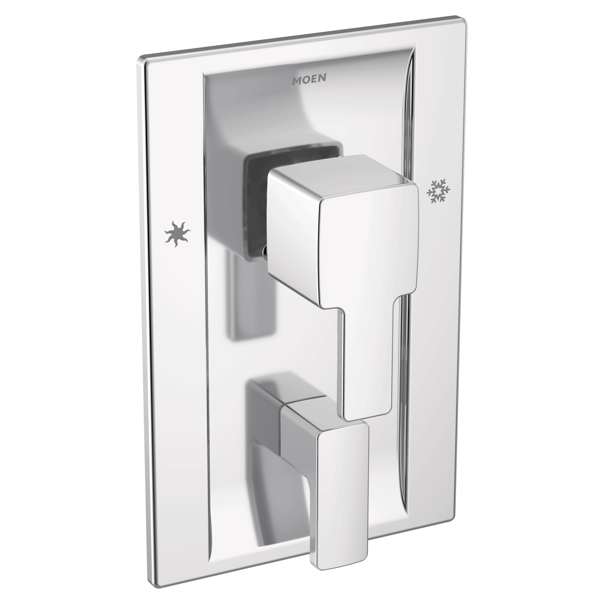 Moen 90 Degree Chrome Posi-Temp Shower Valve with Built-in 3